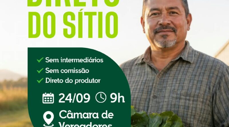Direto do Sítio: Prefeitura de Rolim de Moura lança vitrine digital para fortalecer agricultura familiar