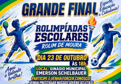 Convite para final das Rolimpíadas