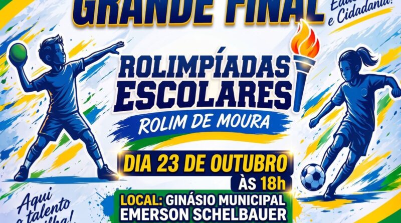 Convite para final das Rolimpíadas