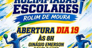 Rolimpíadas Escolares 2026 começam na segunda-feira, dia 19