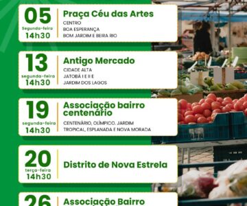 Semas divulga calendário da “Cesta Verde” do mês de outubro