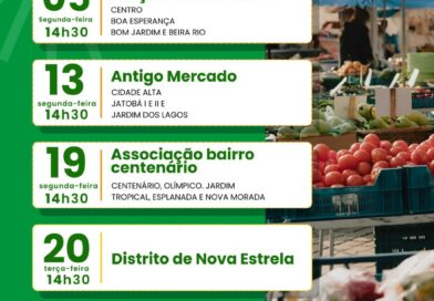 Semas divulga calendário da “Cesta Verde” do mês de outubro