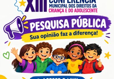 PESQUISA PÚBLICA – XIII CONFERÊNCIA MUNICIPAL DOS DIREITOS DA CRIANÇA E DO ADOLESCENTE