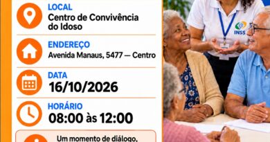 Centro do Idoso recebe ação do INSS com roda de conversa nesta sexta-feira
